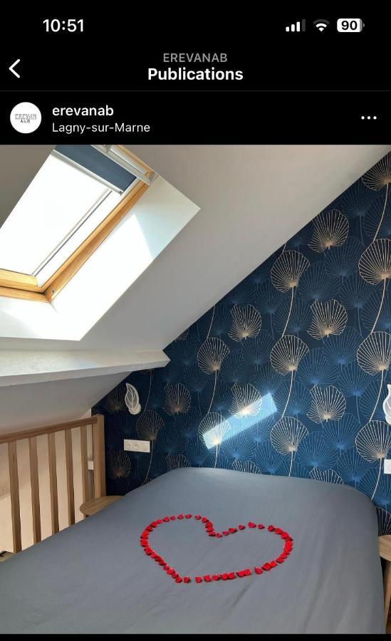 App301 Centre Ville A Lagny, 15Min A Disneyland En Voiture, 30Min A Paris En Voiture Eksteriør bilde